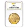 $20 Gold Double Eagle Liberty Head NGC MS 65 (Random Year)