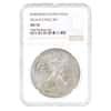 2014 W 1 oz Burnished Silver American Eagle $1 Coin NGC MS 70