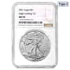 2021 1 oz Silver American Eagle Type 2 NGC MS 70