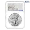 2021-S 1 oz Rev Proof Silver American Eagle Type 2 NGC PF 70 Designer Edition