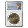 1985 1 oz Silver Mexican Libertad NGC MS 66