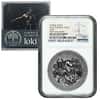 2016 2 oz Cook Islands Silver Norse Gods Loki Ultra High Relief NGC MS 69 Antiqued First Releases w/COA