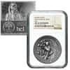 2015 2 oz Cook Islands Silver Norse Gods Hel Ultra High Relief NGC MS 70 Antiqued w/COA