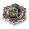 2021 Solomon Islands 2 oz Fish of the 2nd Chakra Colorized Silver Coin .9999 Fine (w/Box & COA)