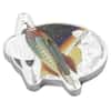 2021 Solomon Islands 1 oz Retrofuturism Rocket Shaped Silver Coin .9999 Fine (w/Box & COA)