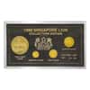 1990 Singapore Gold/Silver Year of the Horse Lion Collector's Edition Proof Set (w/Box & COA)
