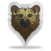 2021 Solomon Islands 1 oz Grizzly - Spirit Animals Colorized Silver Coin .9999 Fine (w/Box & COA)