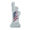 2022 Solomon Islands 2 oz Silver America The Free - Statue of Liberty Shaped Coin .9999 Fine (w/Box & COA)