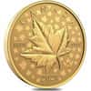 2021 1 oz Canadian Piedfort Gold Maple Leaf Celebration Coin .9999 Fine (w/Box & COA)
