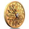 2021 Canada 1 oz Proof Gold Forevermark Black Label Oval Diamond Coin .99999 Fine (w/Box & COA)