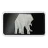 2021 Solomon Islands 1 oz African Elephant Shaped Silver Coin - Animals of Africa .9999 Fine (w/Box & COA)