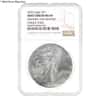 2022 1 oz Silver American Eagle NGC MS 69 Mint Error (Obv and Rev Struck Thru)