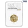 2021 1/2 oz Gold American Eagle Type 2 NGC MS 69 Mint Error (Obv Struck Thru)