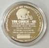 Tim Couch Highland Mint 1 oz .999 Fine Silver Limited Edition Commemorative Medallion w/ COA 