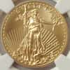 2011 1 oz $50 Gold American Eagle NGC MS 70 - 25th Anniversary