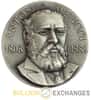 1808-1889 Antonio Meucci 1.17 oz Sterling Silver .925 High Relief Rare Medal