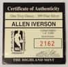 Allen Iverson Highland Mint 1 oz .999 Fine Silver Limited Edition Commemorative Medallion w/ COA