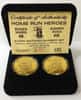 Roger Maris&Sammy Sosa Highland Mint Fine Silver Ltd Edition Commemorative Medallion COA 