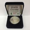 Jason Giambi 1 oz .999 Fine Silver Limited Edition Commemorative Medallion W/ Box & COA