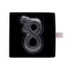 2023 Chad 2 oz Silver Figure Eight Black Mamba Coin Serial #3 Shaped High Relief (w/Box)