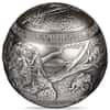 2023 1 Kilo Silver Big Five - Leopard Spherical Coin Djibouti