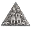 2023 Djibouti 1 kilo Silver Ancient Pyramid 3D Shaped Coin