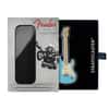 2023 SI 1 oz Silver Fender Stratocaster Daphne Blue Guitar Coin