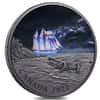 2022 Canada 5 oz Proof Silver Ghost Ship Coin .9999 Fine (w/Box & COA)