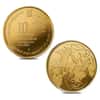 2011 Israel Gold/Silver Elijah in the Whirlwind - Biblical Art 3-Coin Set (w/Box & COA)