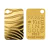 10 gram Gold Bar PAMP Suisse Zebra Skin .9999 Fine (In Assay)