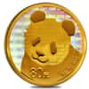 2017 Gold 5 Gram and Silver 15 Gram Proof Chinese Panda 2-coin Set (w/Box&COA) - 35th Anniversary