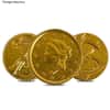 Gold Love Token $1 Liberty Head Type 1 - Ex Jewelry (No Date)