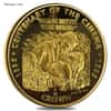 1996 1/10 oz Gibraltar Centenary of the Cinema Proof/BU Gold Coin .9999 Fine (Random Design)