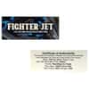2024 Chad 2 oz Silver Fighter Jet Gilded Shaped Coin .999 Fine