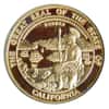 1990 1.85 oz California Gold Proof Set w/Box & COA