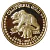 1990 1.85 oz California Gold Proof Set w/Box & COA