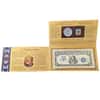 2001-D Silver American Buffalo Coin and Currency 4-Piece Set