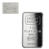1 oz Credit Suisse Platinum Bar .9995 Fine (w/Assay)