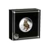 2021 1 oz Proof Colorized Silver Australian Quokka Perth Mint .9999 Fine (w/Box & COA)