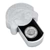 2021 Tuvalu 2 oz Antiqued Silver Tears of the Moon Coin .9999 Fine (w/Box & COA)
