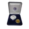 2002 Australian Gold $50 Nugget and Silver $1 Kookaburra 2-Coin Set w/ Box