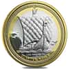 Isle of Man 1/4 oz Proof Gold/Platinum Noble Bi-Metallic Coin (Random Year)