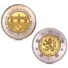 First Czechoslovakia Republic Gold/Silver Bimetallic 10-Coin Set