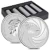 2020 1 oz Tuvalu James Bond 007 Silver Coin .9999 Fine Silver BU In Cap