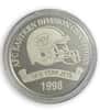 New York Jets 1998 1 oz .999 Fine Silver Limited Edition Commemorative Medallion W/Box & COA