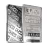 1/2 Kilo Johnson Matthey (JM) Silver Vintage Pressed Bar .999 Fine