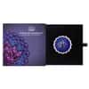 2024 SI 2 oz Lotus of the 7th Chakra Colorized Silver Coin