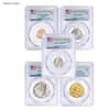 2017-S US Mint 225th Anniversary Enhanced Uncirculated 10-Coin Set PCGS SP 69/70 First Strike (Mixed Labels)