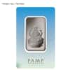 1 oz PAMP Suisse Random Design Silver Bar .999 Fine (In Assay, Tarnished)