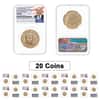 Lot of 20 - 2026 (P) President Donald J. Trump $1 Coin NGC MS 65 ER (Trump Label)
